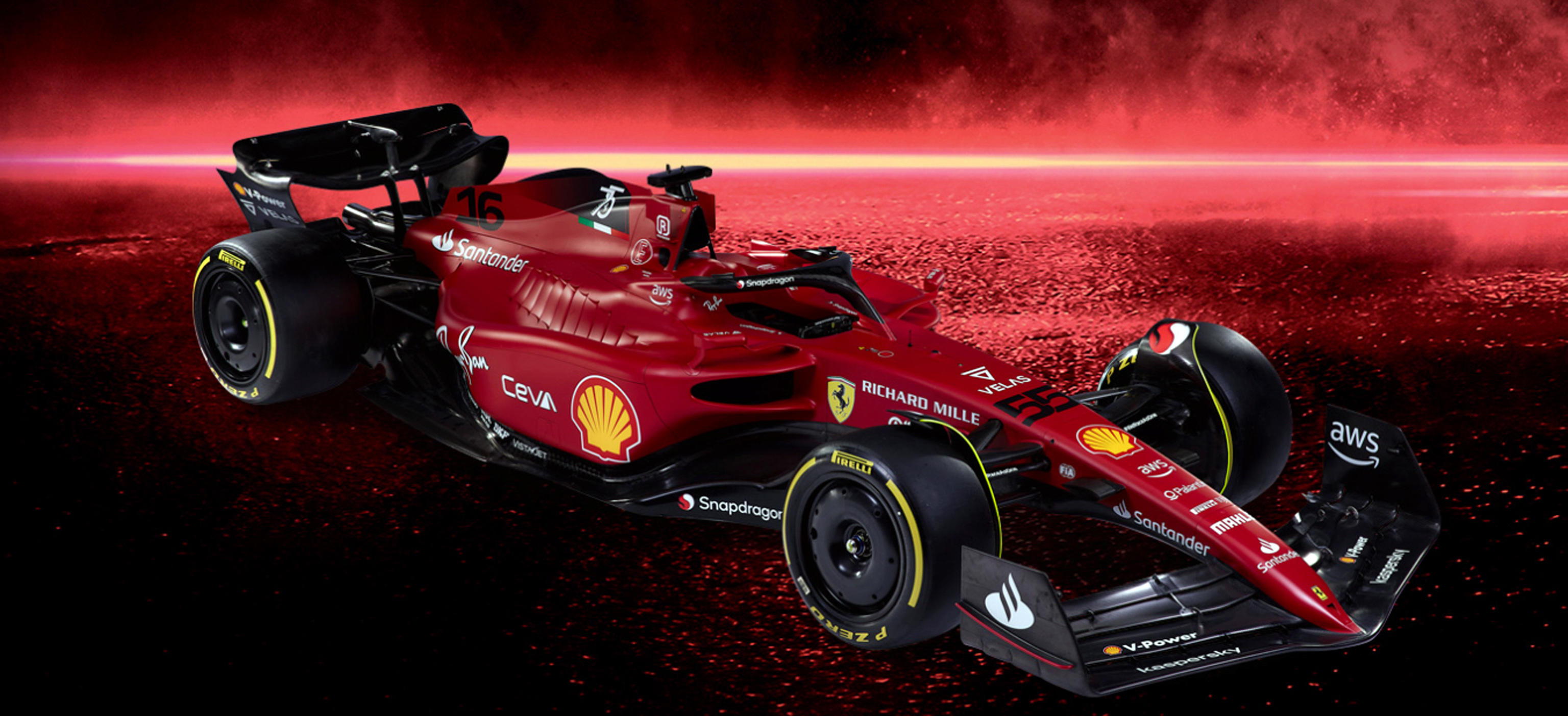 Svelata la nuova Ferrari F1-75: rossa, nera e coraggiosa - Giornale di  Sicilia