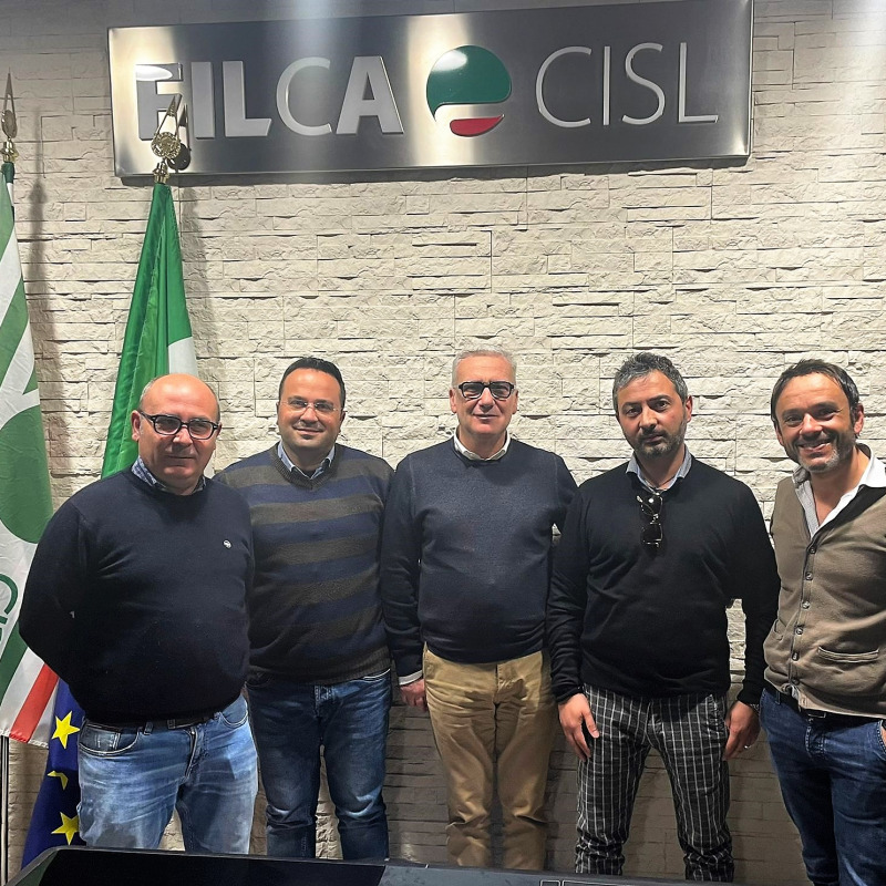 Nella foto da sinistra Domenico Murabito, Rosario Dì Mauro, Pippo Famiano, Paolo d'Anca e Antonio Valenti