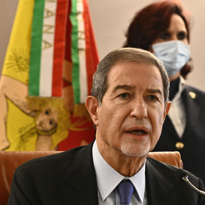 Il presidente della Regione Sicilia, Nello Musumeci, Palermo, 02 ottobre 2020. ANSA/LUCA ZENNARO