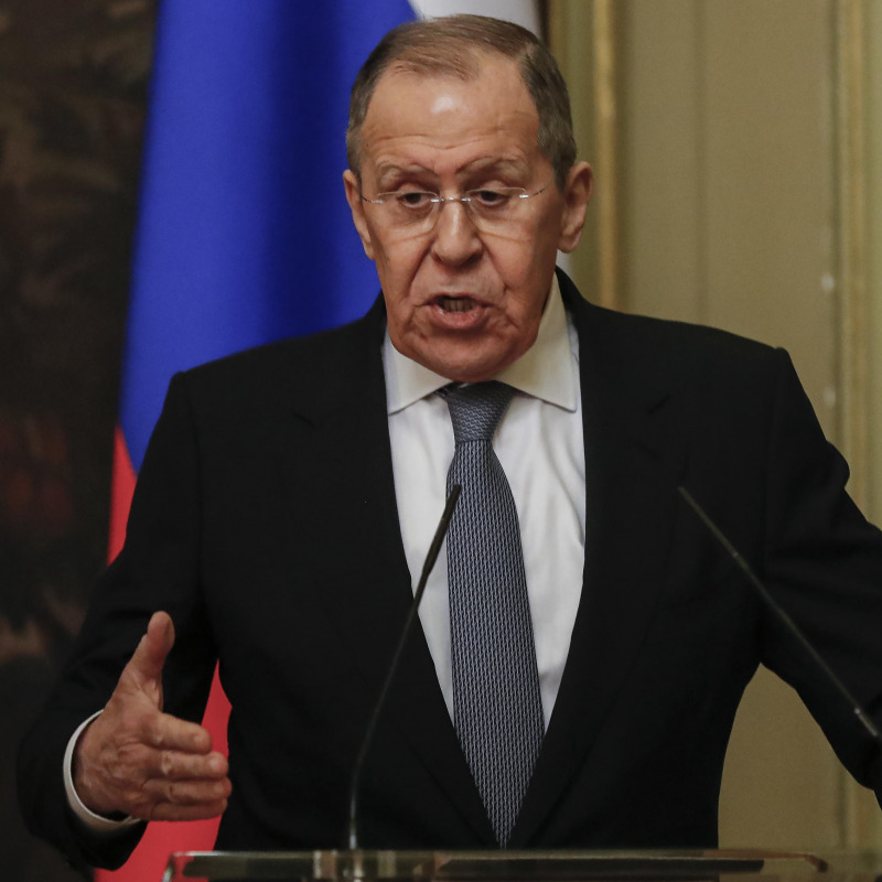 Il ministro degli Esteri russo Sergei Lavrov