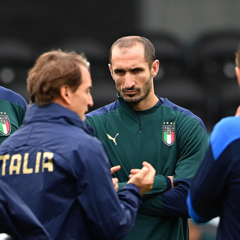 Mancini e Chiellini