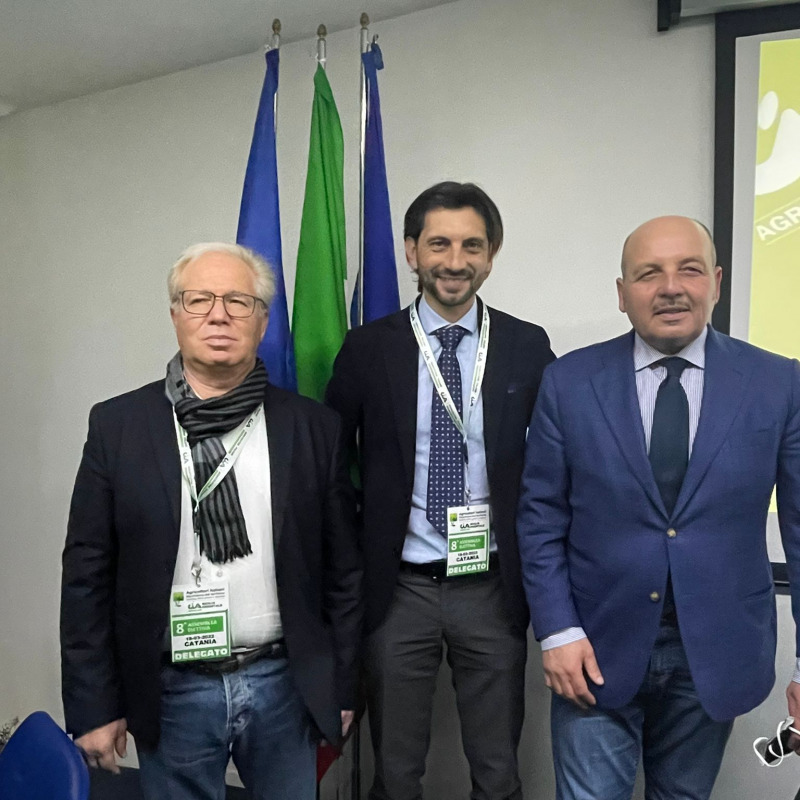 Francesco Favata, Giuseppe Di Silvestro e Dino Scanavino