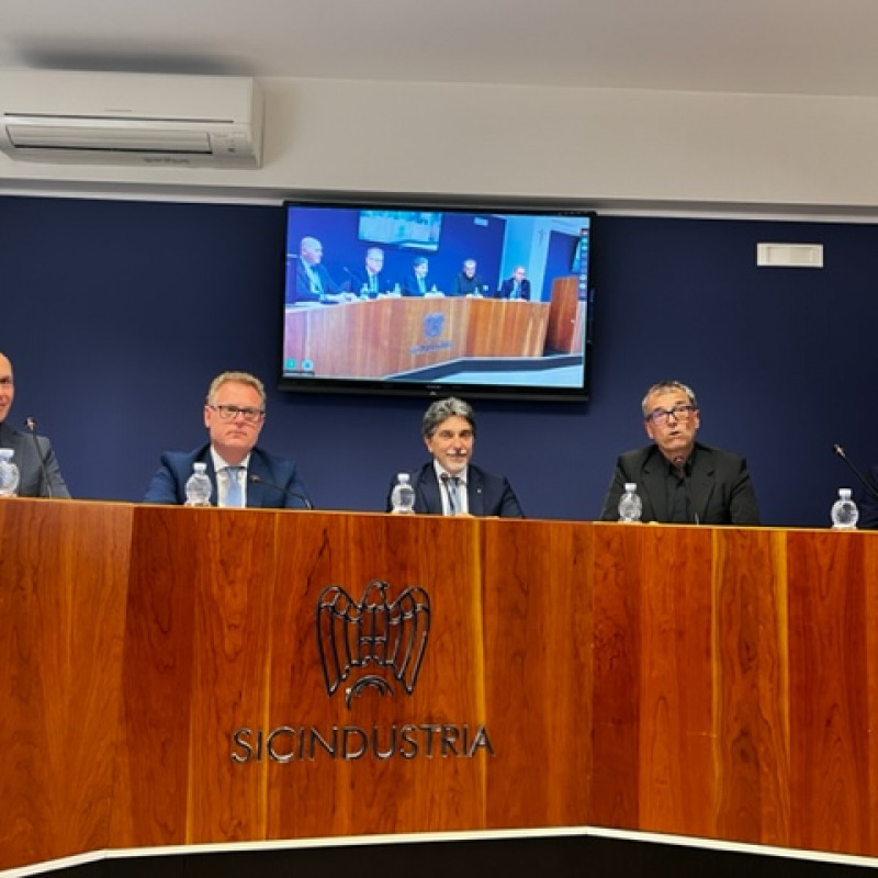 Da sinistra Guccione (moderatore), Bongiorno, La Barbera, Gatto e Graziani