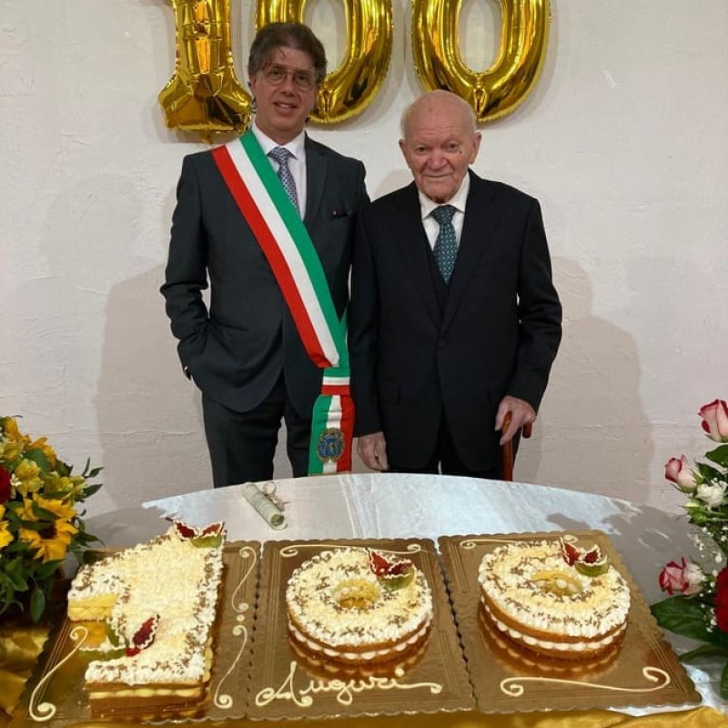 Gaetano Marino con il sindaco Giuseppe Castiglione