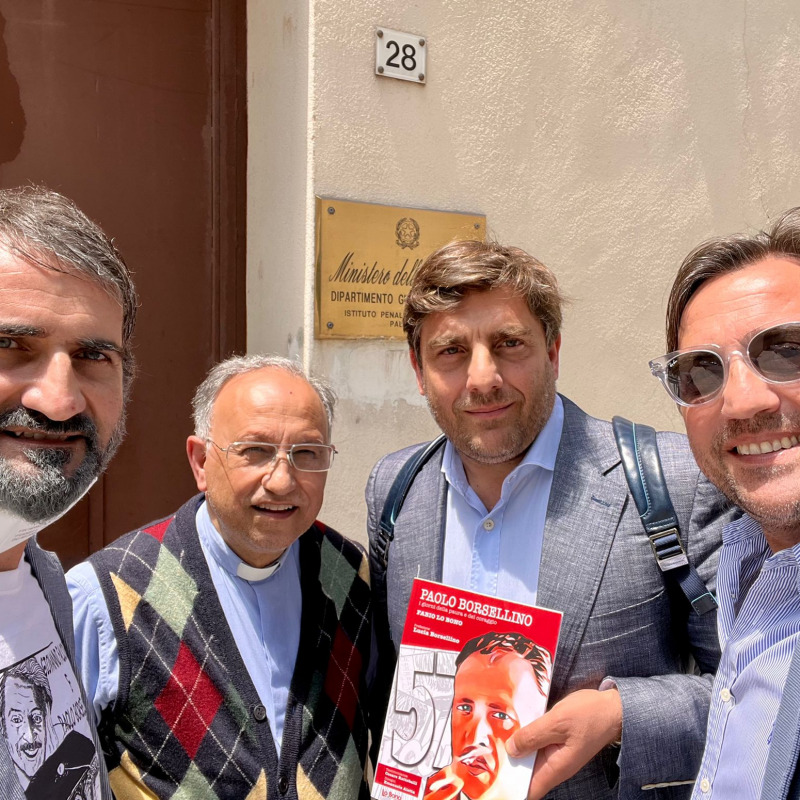 Da sinistra Emanuele Alotta, Cesare Rattoballi, Fabio e Dario Lo Bono