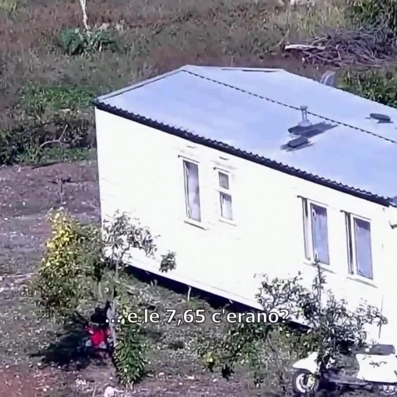 Fermo immagine dal video diffuso dalle forze dell'ordine