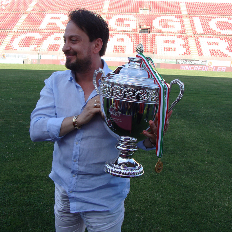 Il presidente della Reggina Calcio Luca Gallo