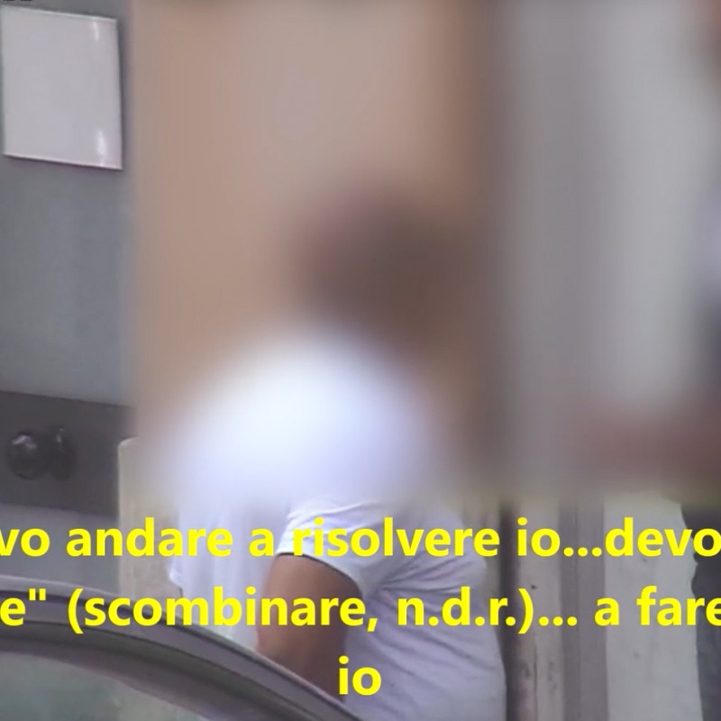 La dichiarazione di Guglielmo Ficarra: qui in un fermo immagine dal video diffuso dalla polizia