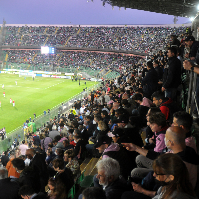 Lo stadio Barbera pieno, ai playoff è tornato il grande pubblico a Palermo