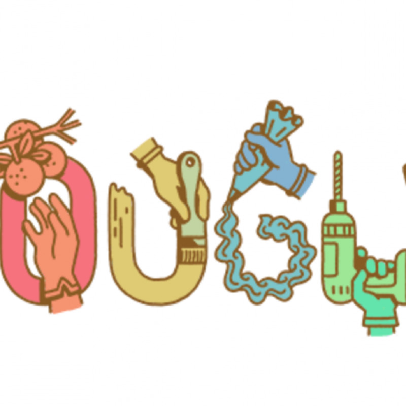 Il doodle di Google dedicato alla Festa dei lavoratori 2022