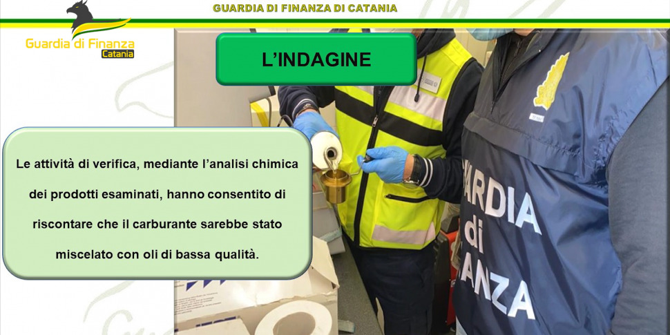 Catania, Carburanti Miscelati Con Altri Olii: Tre Denunce, Sequestrati ...