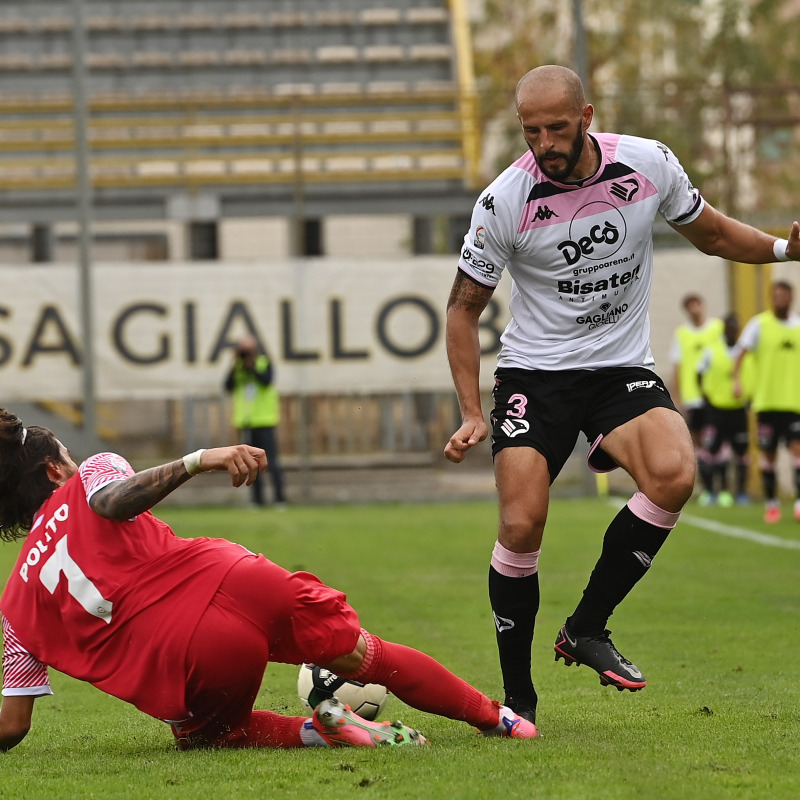 Maxime Giron, uno dei giocatori del Palermo a rischio cessione