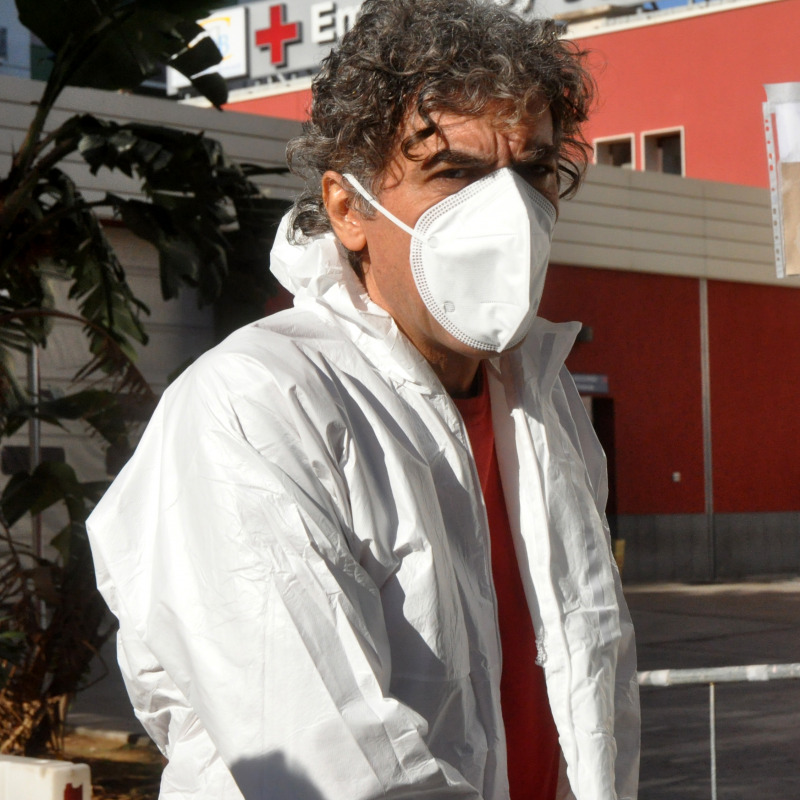 Massimo Agostino Geraci, direttore del Pronto soccorso dell'Ospedale Civico di Palermo (foto Fucarini)