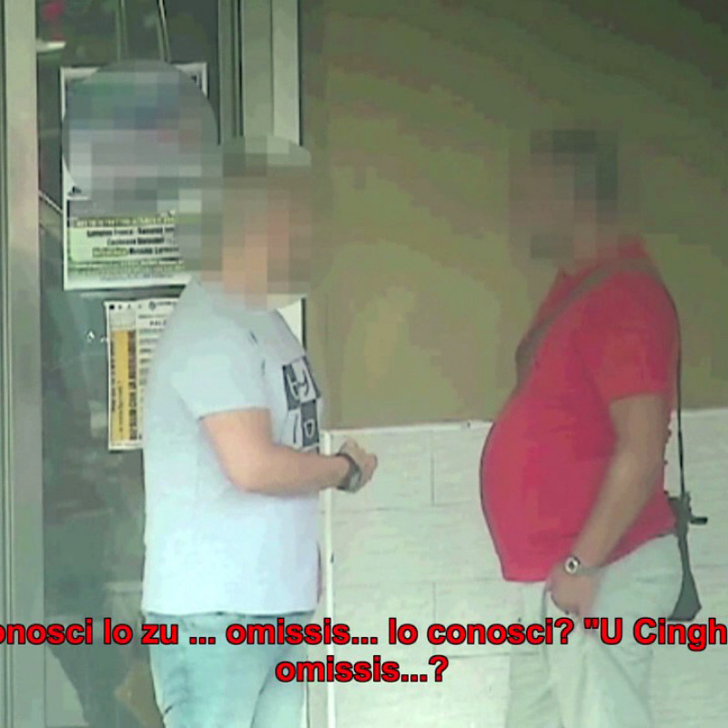 Operazione Navel: un frame dal video diffuso dai carabinieri