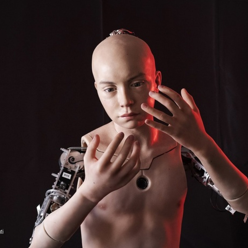 Il robot Abel studia per assistere i malati di demenza (fonte: Massimo Berruti  Emotiva - Centro Piaggio Università di Pisa)