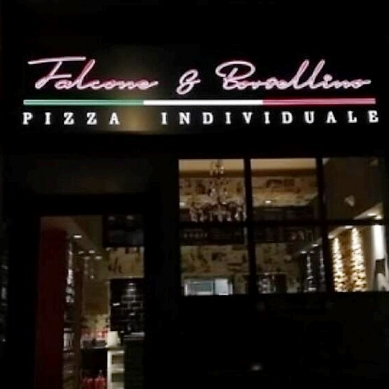 La pizzeria di Francoforte in una foto postata dalla Fondazione Falcone sulla propria pagina Facebook