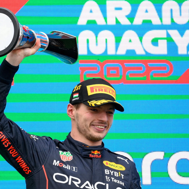 Formula Uno Gran Premio di Ungheria trionfa Max Verstappen