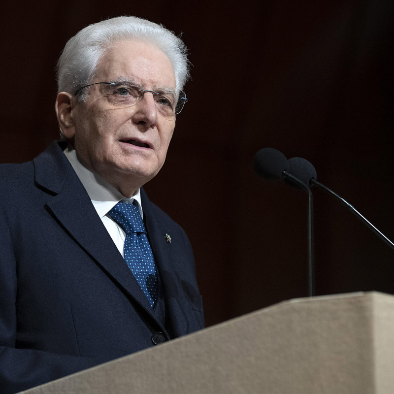 Il presidente della Repubblica, Sergio Mattarella