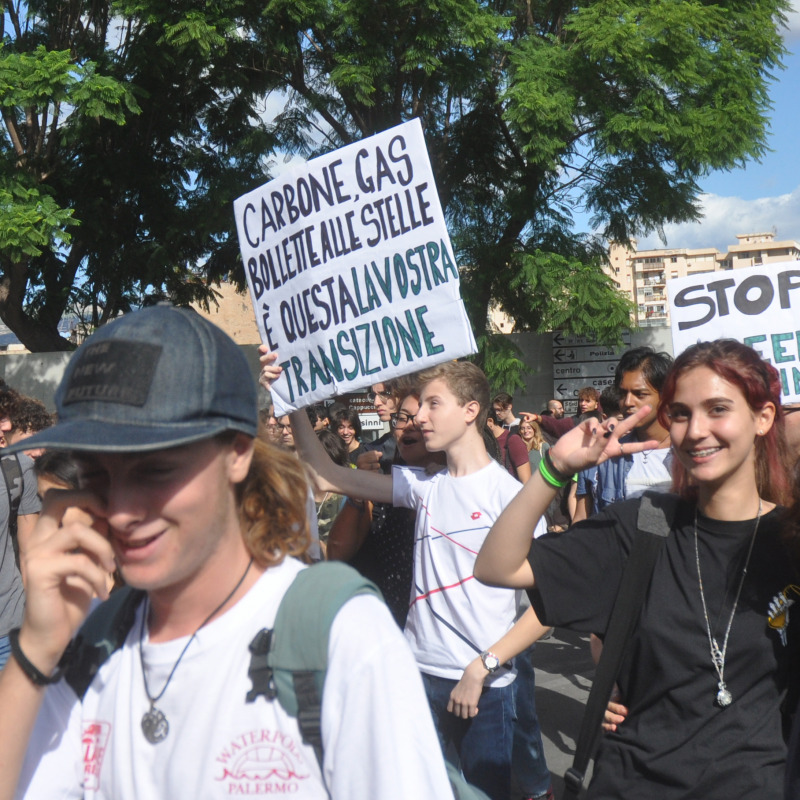 La manifestazione di Palermo (foto di Alessandro Fucarini)