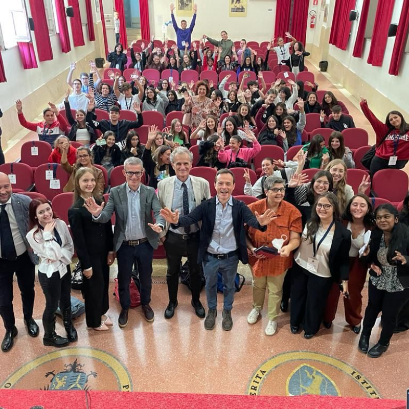 Giornalisti e studenti protagonisti dell’iniziativa al liceo Regina Margherita di Palermo