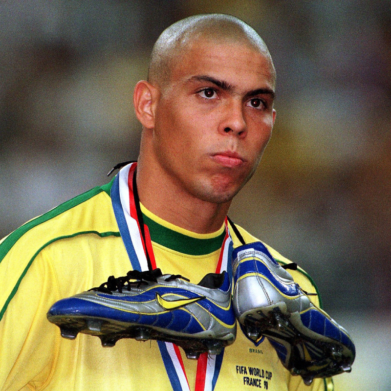 Ronaldo durante il mondiale del '98 in Francia