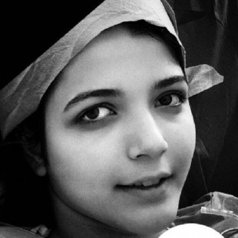 Asra Panahi, di 16 anni, morta dopo un pestaggio da parte delle forze di sicurezza