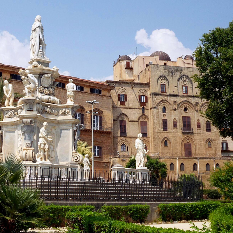 Palazzo dei Normanni, sede dell'Assemblea regionale siciliana