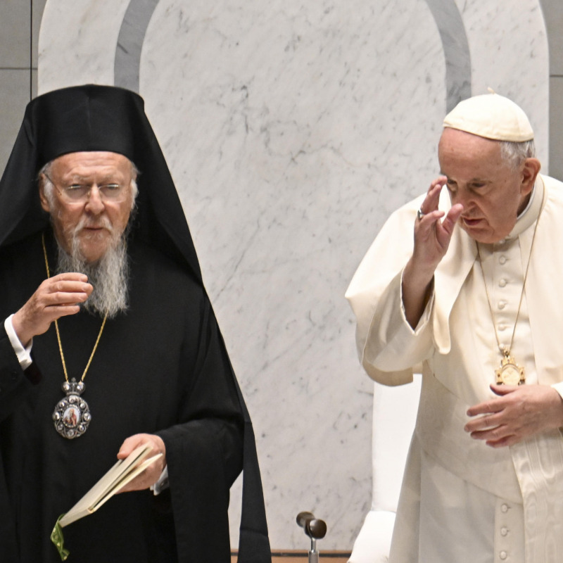 Papa Francesco e il Patriarca Bartholomew