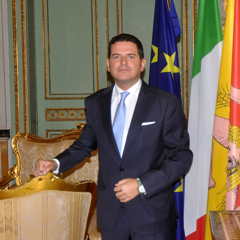 Il presidente Gaetano Galvagno (foto Fucarini)