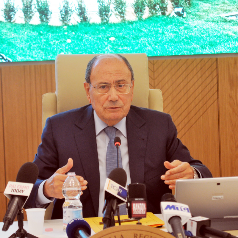 Il presidente Renato Schifani (foto di Alessandro Fucarini)