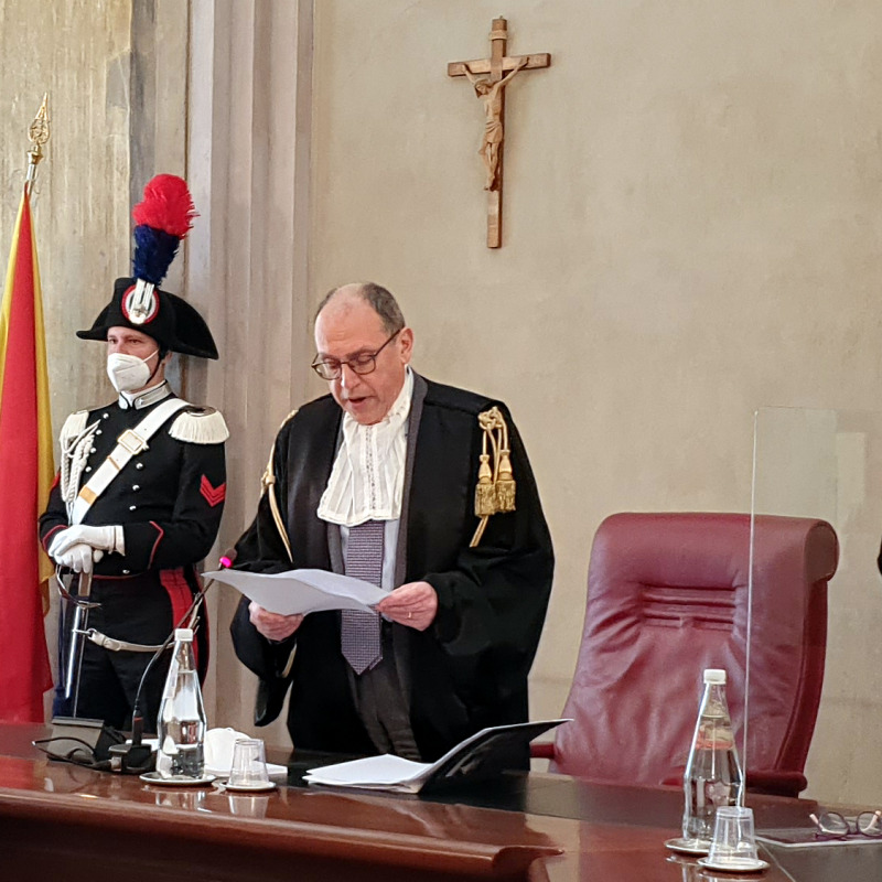 Nella foto il presidente Salvatore Veneziano. (foto Alessandro Fucarini)