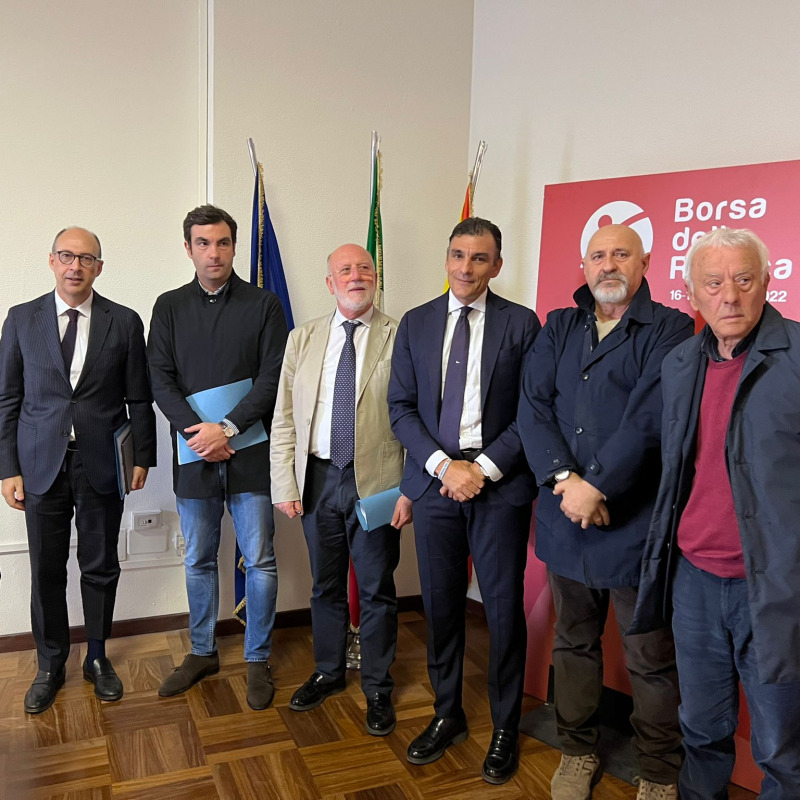 Da sinistra Carmelo Frittitta, Carmelo Cuccia, Maurizio Pucceri, Edy Tamajo, Natale Ferla e Francesco Mandalà