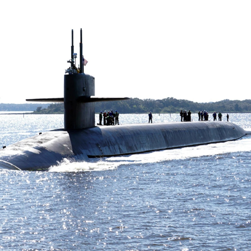Il sottomarino USS Rhode Island