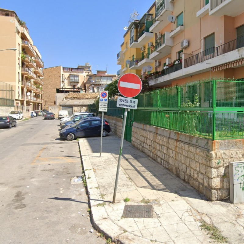 Un tratto di via Brancato, a Palermo