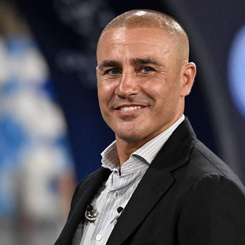L'allenatore del Benevento Fabio Cannavaro