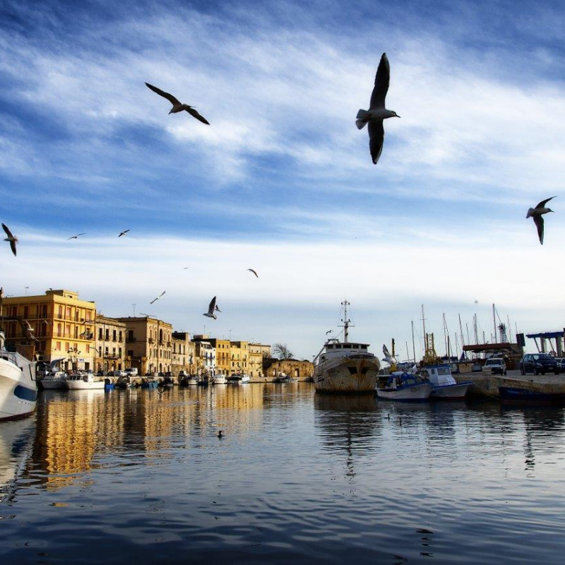 Il porto canale di Mazara del Vallo