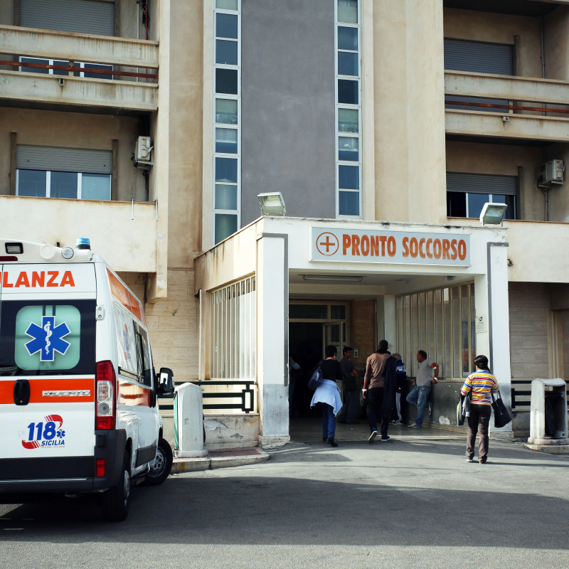 Il pronto soccorso dell'ospedale Cervello di Palermo