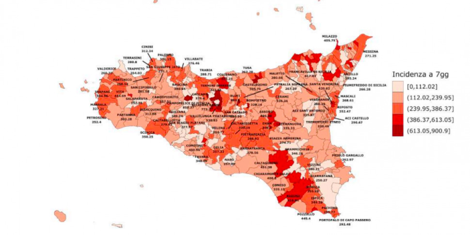 Covid, In Calo I Contagi In Sicilia: 11.246 Casi Nell'ultima Settimana ...