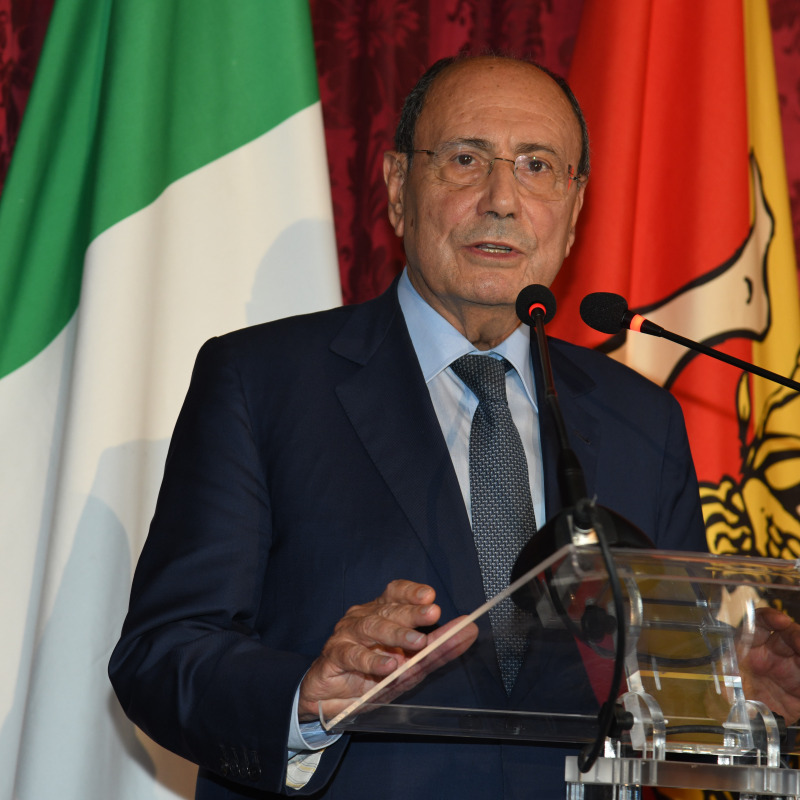 Il presidente della Regione Renato Schifani