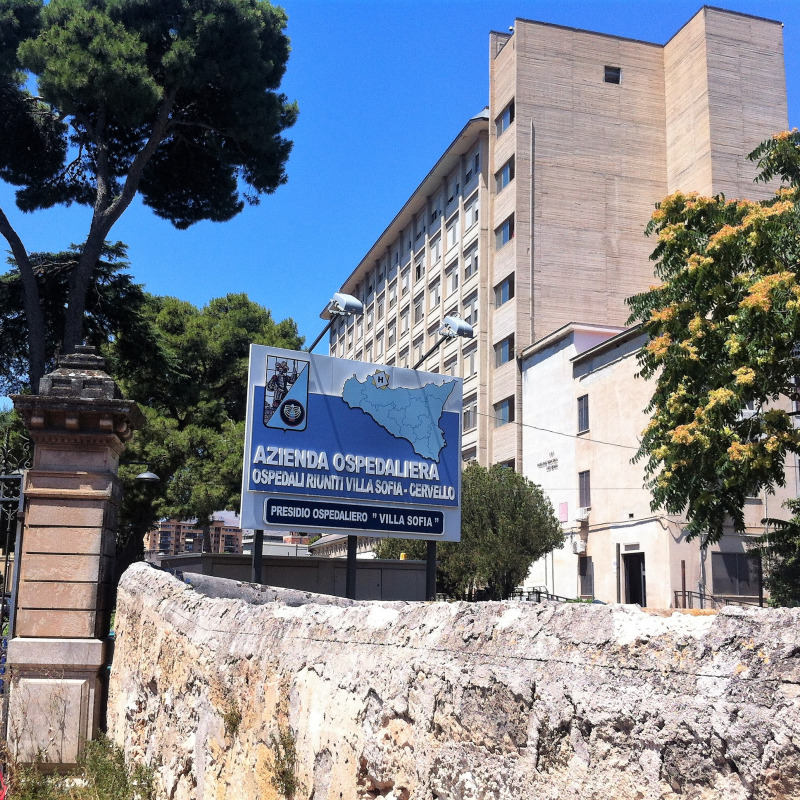 L'ospedale Villa Sofia, a Palermo