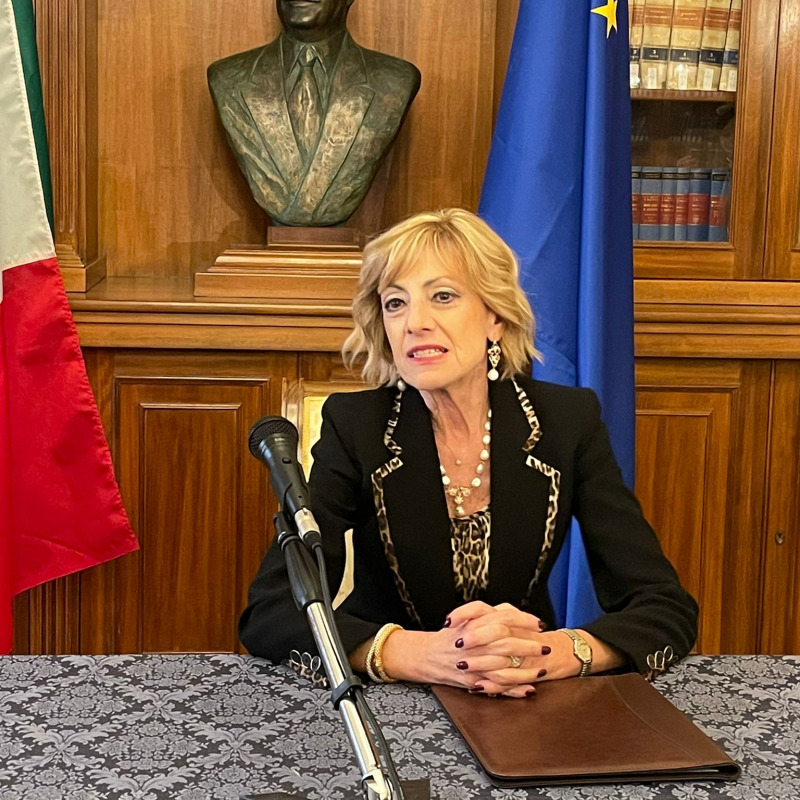 Il prefetto di Palermo Maria Teresa Cucinotta