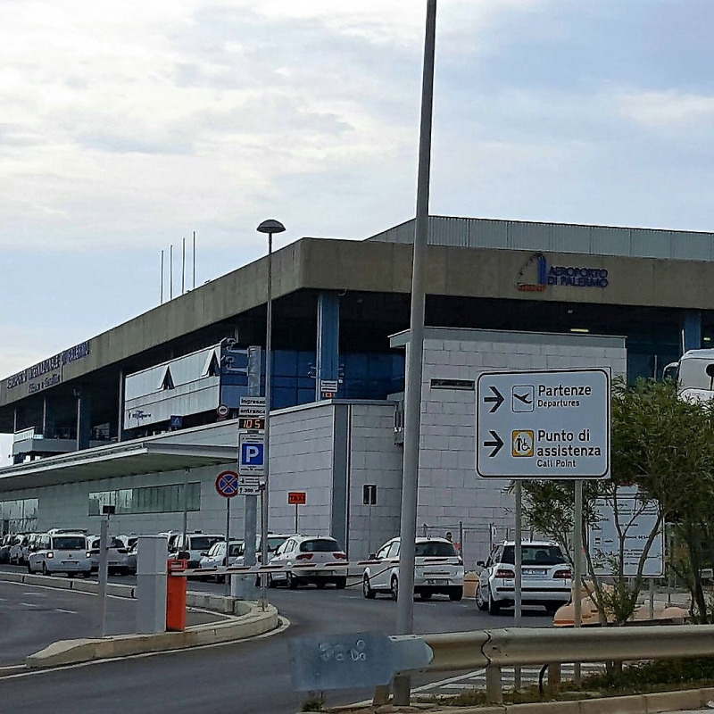 L'aeroporto Falcone Borsellino di Palermo