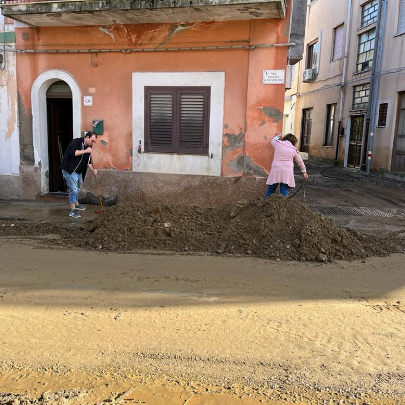 I danni del maltempo a Barcellona Pozzo di Gotto