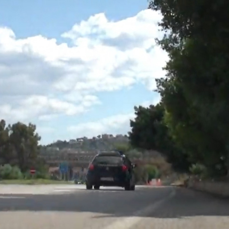 Fermo immagine dal video diffuso dai carabinieri in occasione dell'Operazione Condor