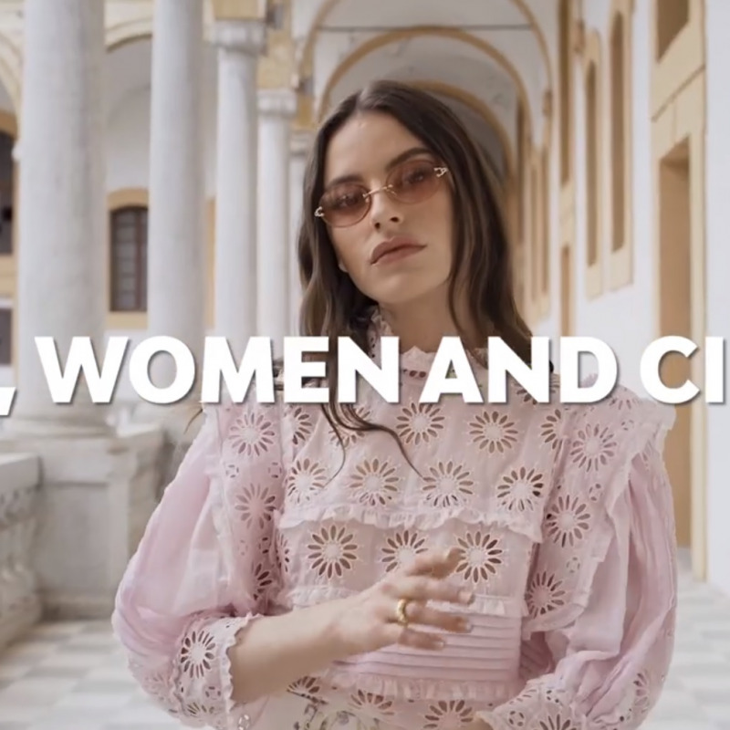 Schermata dal video realizzato l'anno scorso per promuovere l'evento Sicily, Women and Cinema a Cannes