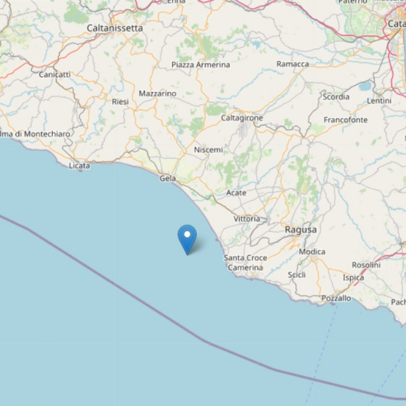 Terremoto Ragusa 2 gennaio 2022 alle 23:31