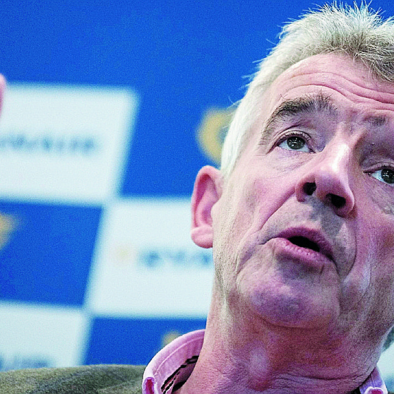Michael O'Leary deo di Ryanair airlines