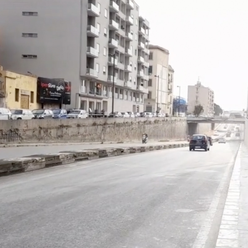 Riaperto il sottopasso di via Crispi a Palermo