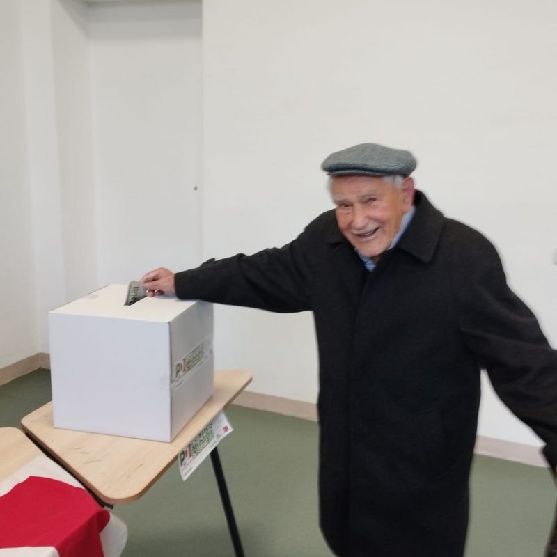 Giorgio Guzzetta al voto