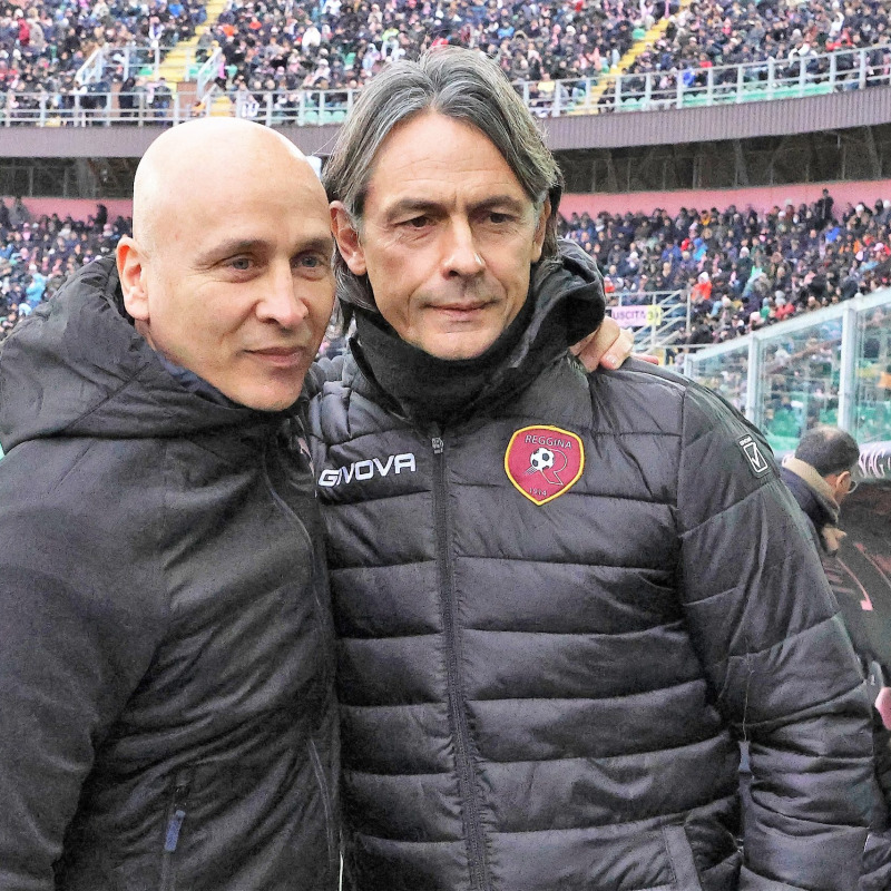 Eugenio Corini e Pippo Inzaghi